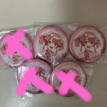 컬러풀 피치 다이너 캔뱃지 노아