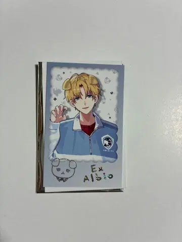 니지산지 완냥 days vol.2 폴라로이드풍 카드 엑스 알비오