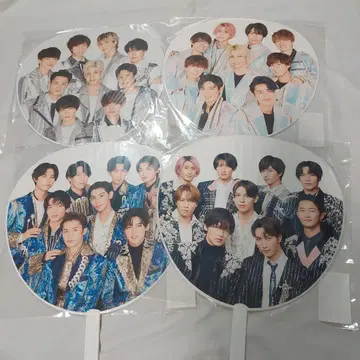 집합 전원 부채 카우콘 세트 Snow Man