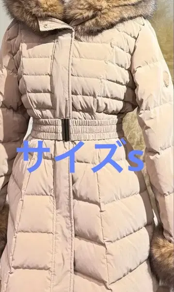 NT님 다운 자켓 베이지 사이즈s