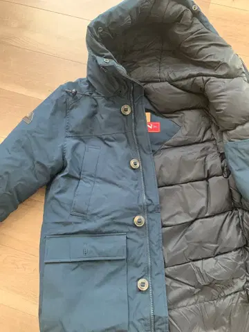 SUPERDRY 네이비 다운 자켓 스키웨어