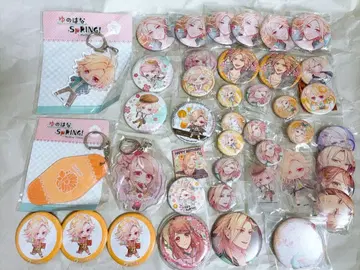 유노하나SpRING! 캔뱃지 아크릴 키링 묶음 판매