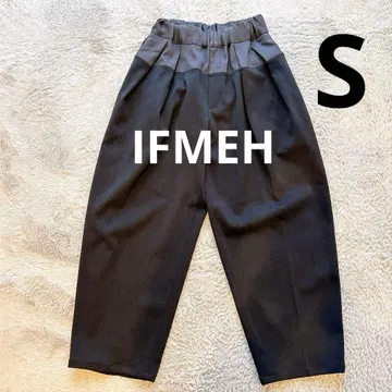IFMEH 바이컬러 커브 팬츠 바이컬러 팬츠 슬랙스