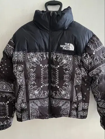 THE NORTH FACE 반다나 패턴 다운 자켓