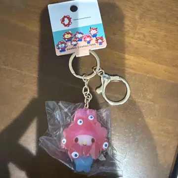 산리오 만박 마스코트 클리어 컬러 키링 마이멜로디