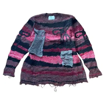 [ rurumu: ] 모헤어 스웨터 레드