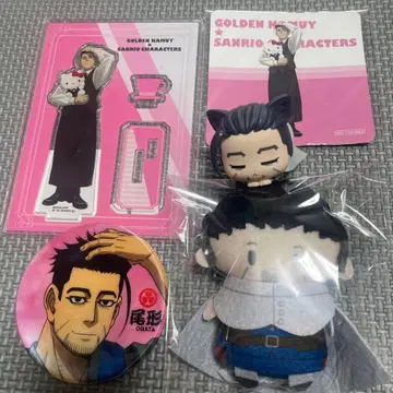 골든 카무이 오가타 묶음 판매 아크릴 스탠드 캔뱃지 마스코트