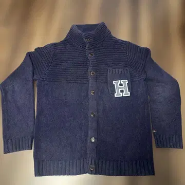 HILFIGER DENIM 네이비 니트 스웨터