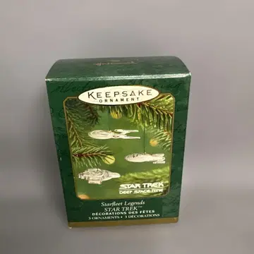 스타트렉 딥 스페이스 나인 미니 오너먼트 3개 세트