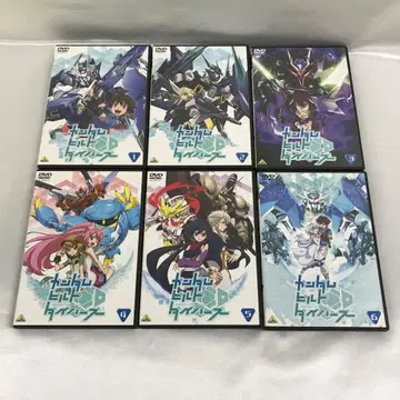 DVD 건담 빌드 다이버즈 전 6권 세트