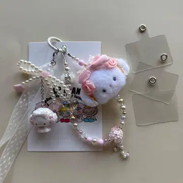 산리오 코기뮨 스마트폰 스트랩