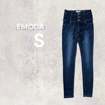에모다 EMODA ELDER 스키니 데님 팬츠 청바지 하이웨스트 S