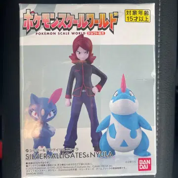 포켓몬 스케일 월드 조토 지방 실버 & 알리게이츠 & 뉴라 미개봉