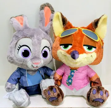 주토피아2 슈퍼 라지 봉제 인형 닉 & 주디
