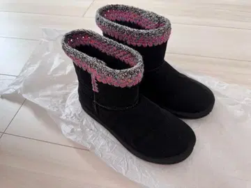 ROXY 블랙 어그 부츠