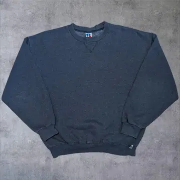 러셀 90s 무지 맨투맨 XL 다크 그레이 블랭크 Russell