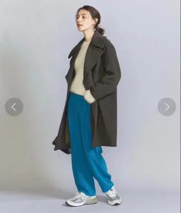 [ 새상품급 ] BEAUTY&YOUTH 해밀턴 울 블렌드 P 코트