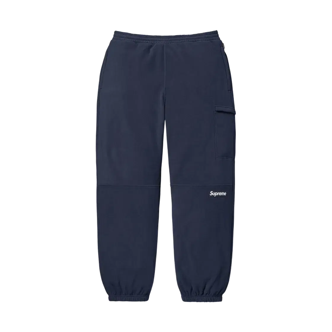 Authentic S Supreme Polartec Pants Navy 25FW Winter Trousers Jogger Pants Comfortable