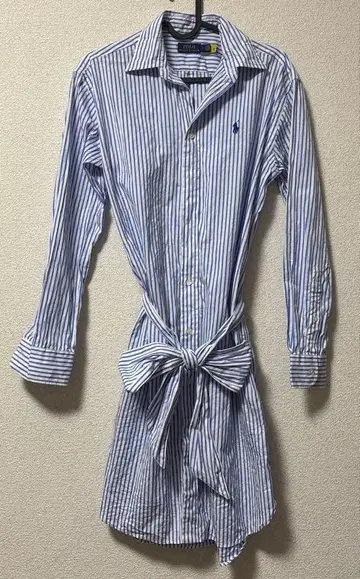 폴로 랄프로렌 스트라이프 셔츠 원피스