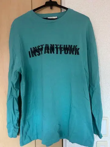 InstantFunk 터콰이즈 로고T셔츠