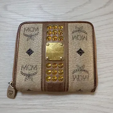 MCM 이단 접이식 지갑 MCM 지갑