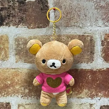 산엑스 리락쿠마 봉제 인형 키링