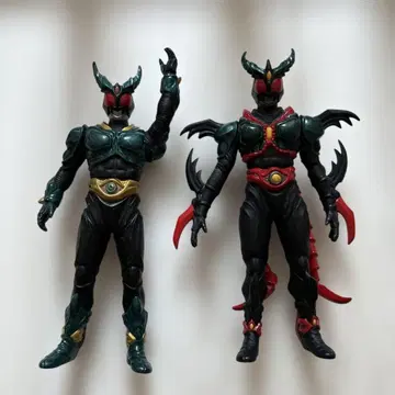 가면라이더 피규어 2체 세트