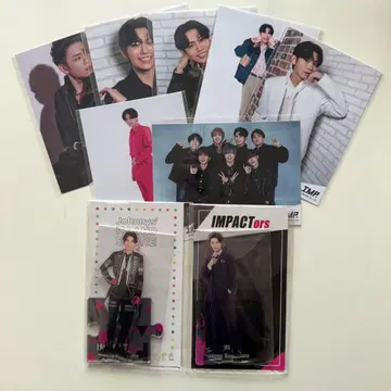 IMP. 카게야마 타쿠야 공식 사진 아크릴 스탠드 세트