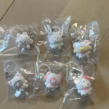 산리오 메지루시 액세서리 후와후와 스노우 컴플리트