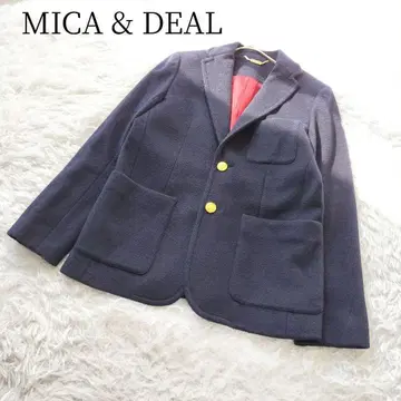 [ MICA&DEAL ] 테일러드 자켓 골드 버튼 고급