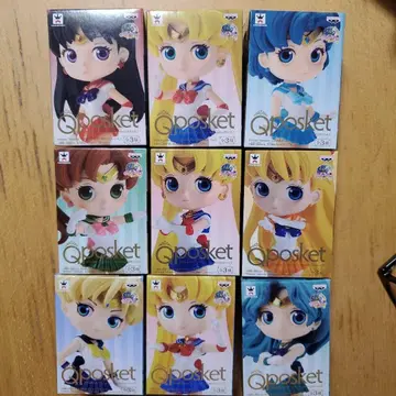 Qposket 미니 세일러문 피규어 세트