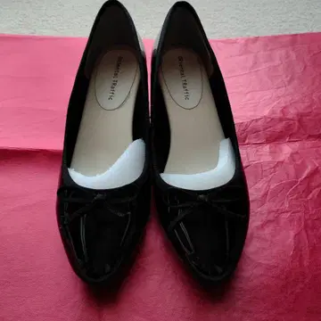 오리엔탈 트래픽 블랙 웨지힐 펌프스 41 레인 슈즈