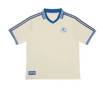 기본 로고 크림색 T셔츠