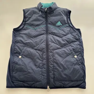 adidas 골프 남성용 다운 베스트 S