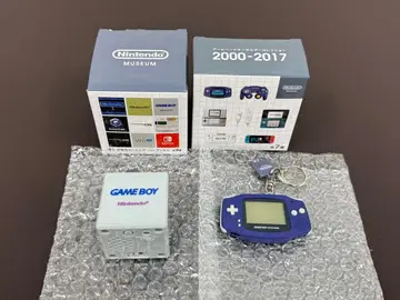닌텐도 뮤지엄 한정판 GBA 기동음 & 컨트롤러 키링