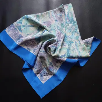 희소 레어 MEN'S TENORAS 스카프 네커치프 실크 100%