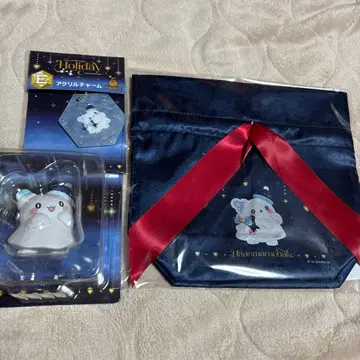 산리오 해피 복권 하나마루 유령 피규어 기프트 파우치