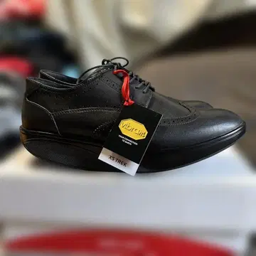 미사용 MBT OXFORD WING TIP BLACK 25.7cm