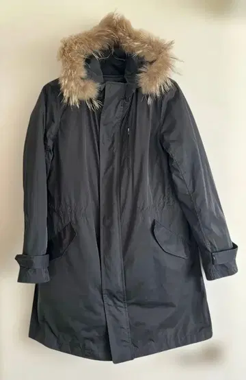 BEAMS LIGHT 코트 이너 퍼 포함 탈부착 가능