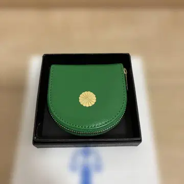 새상품 황궁 한정판 국화 문양 코인 케이스 동전 지갑 지갑