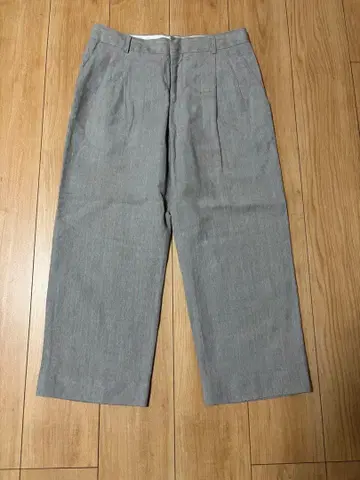 MARGARET HOWELL 린넨 마가렛호웰 그레이 슬랙스