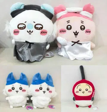 치이카와 (먼작귀) 봉제 인형 묶음 판매 5점