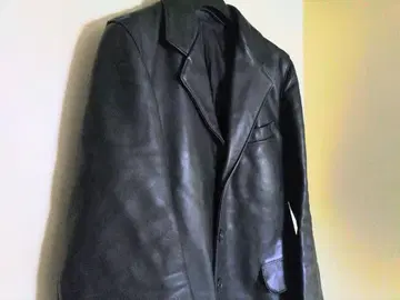 Schott 가죽 테일러드 자켓 [ 블랙 ] 38인치