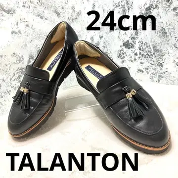[ 상태 좋음 ] TALANTON 타라 블랙 캐주얼 가죽 24cm