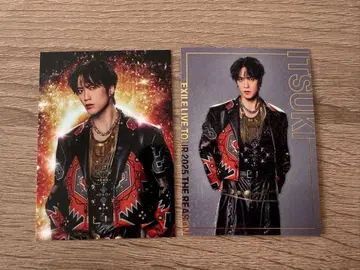 후지와라 이츠키 포토 카드 2장 시크릿 포함 THE REASON