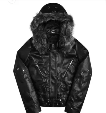 cozyworldwide KNIGHT CLUB LEATHER JACKET