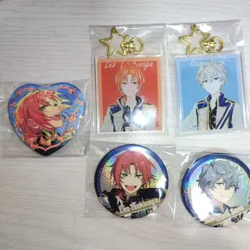 앙스타 앙상블 스타즈 츠키나가 레오 세나 이즈미 캔뱃지 아크링 키링