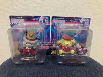 산리오 Happy 복권 DISCO 포차코 폼폼푸딩 피규어