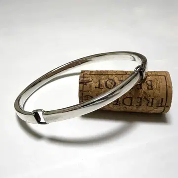 실버 925 심플 뱅글