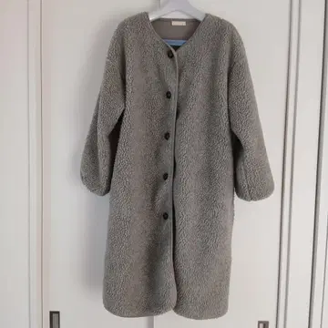 그레이 보아 코트